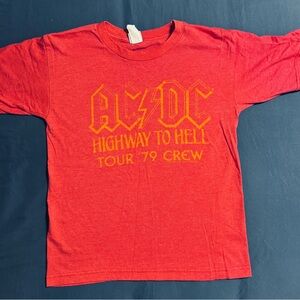 AC/DC Red Tour 79 Crew T-Shirt